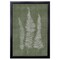 12" x 16" Woodland Ferns I Framed Wall Art, Contemporary Nature Home Décor, Glass Facing and Hanging Hardware Included